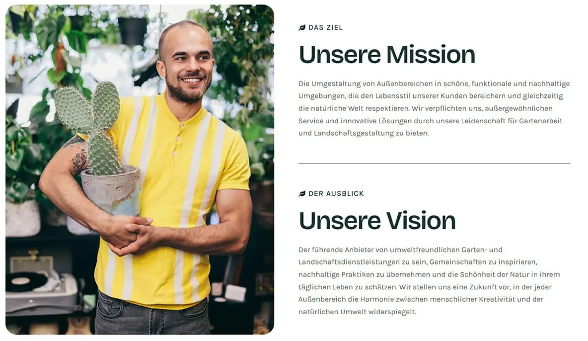 Same Elementor page after AI translation, layout preserved