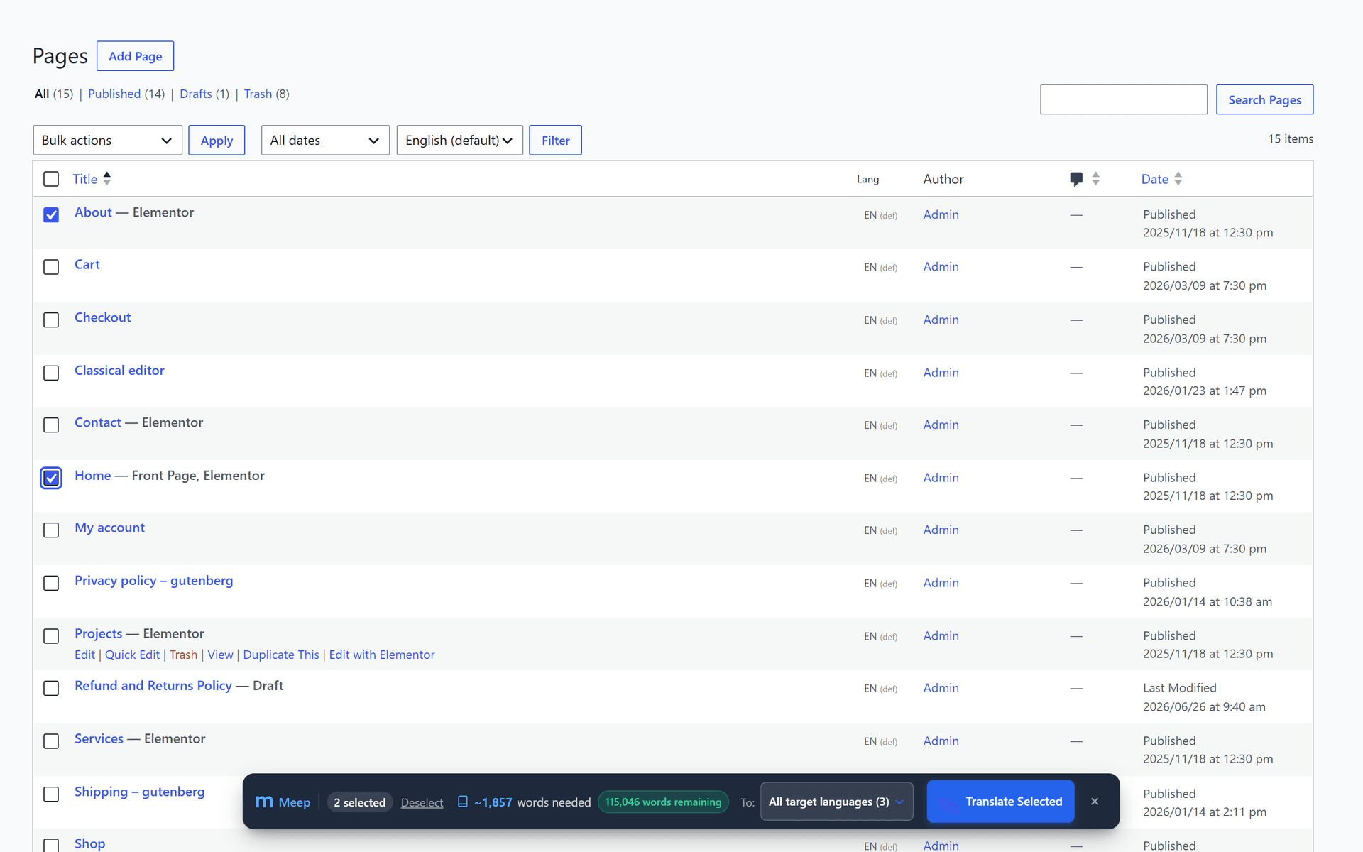 Meep AI Translator: From 1.8.0 to 1.8.29 — Dynamic WP List Translations, Global Admin Bar Hub, Brand Voice AI & Deep Forms